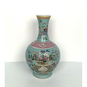 Vase, Chine, Dynastie Qing, XIXe Siècle