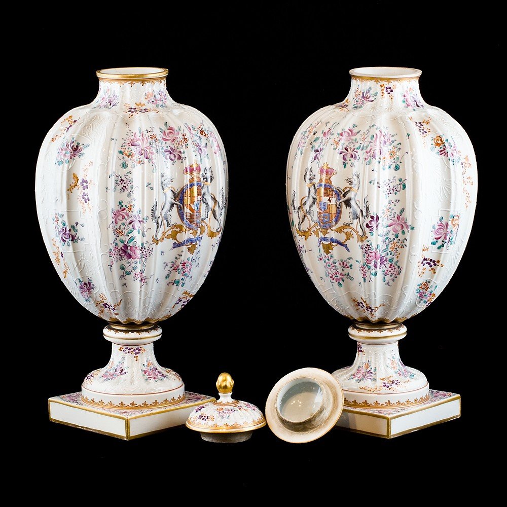 Pair Of Samson Vases-photo-4