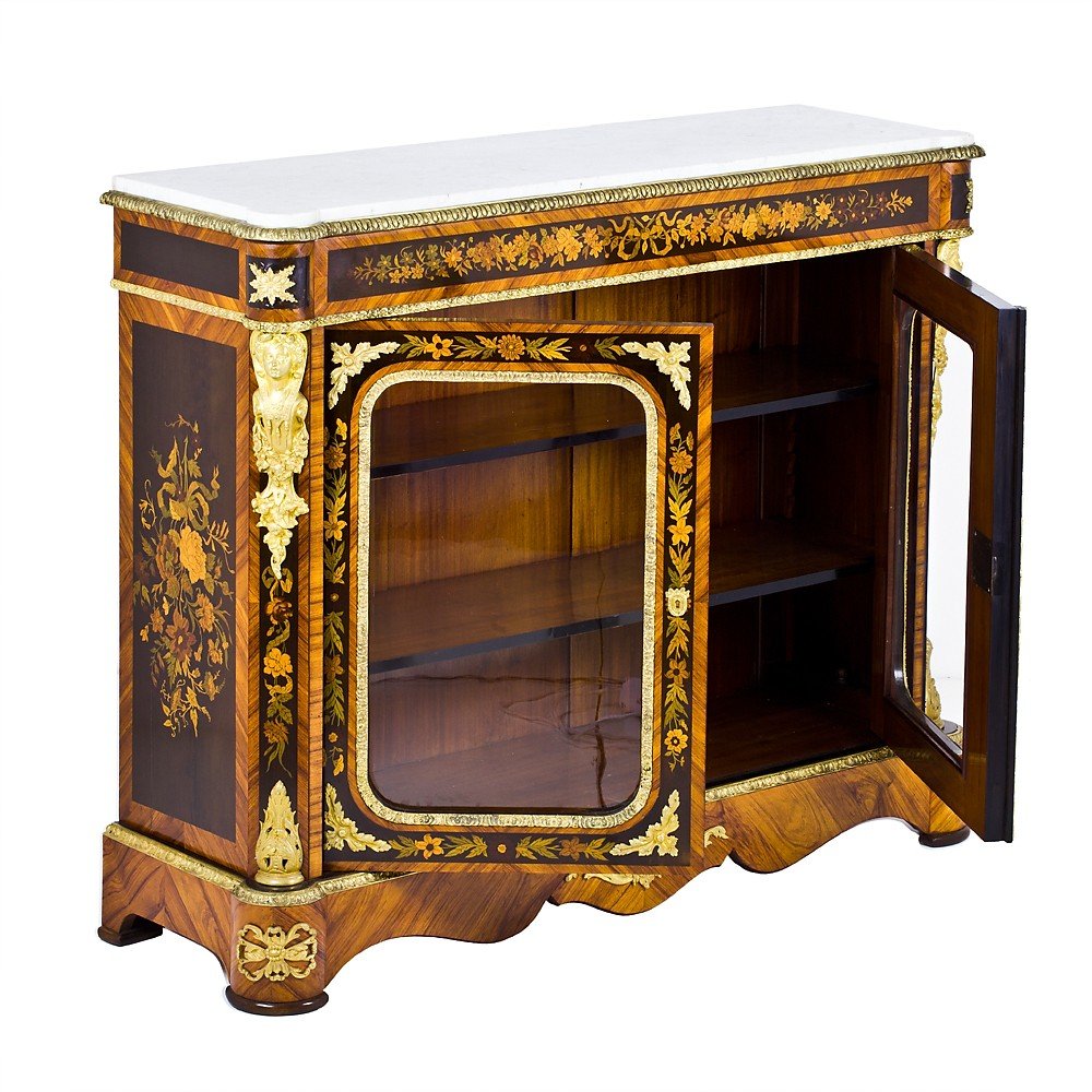 French Inlaid Sideboard-photo-2