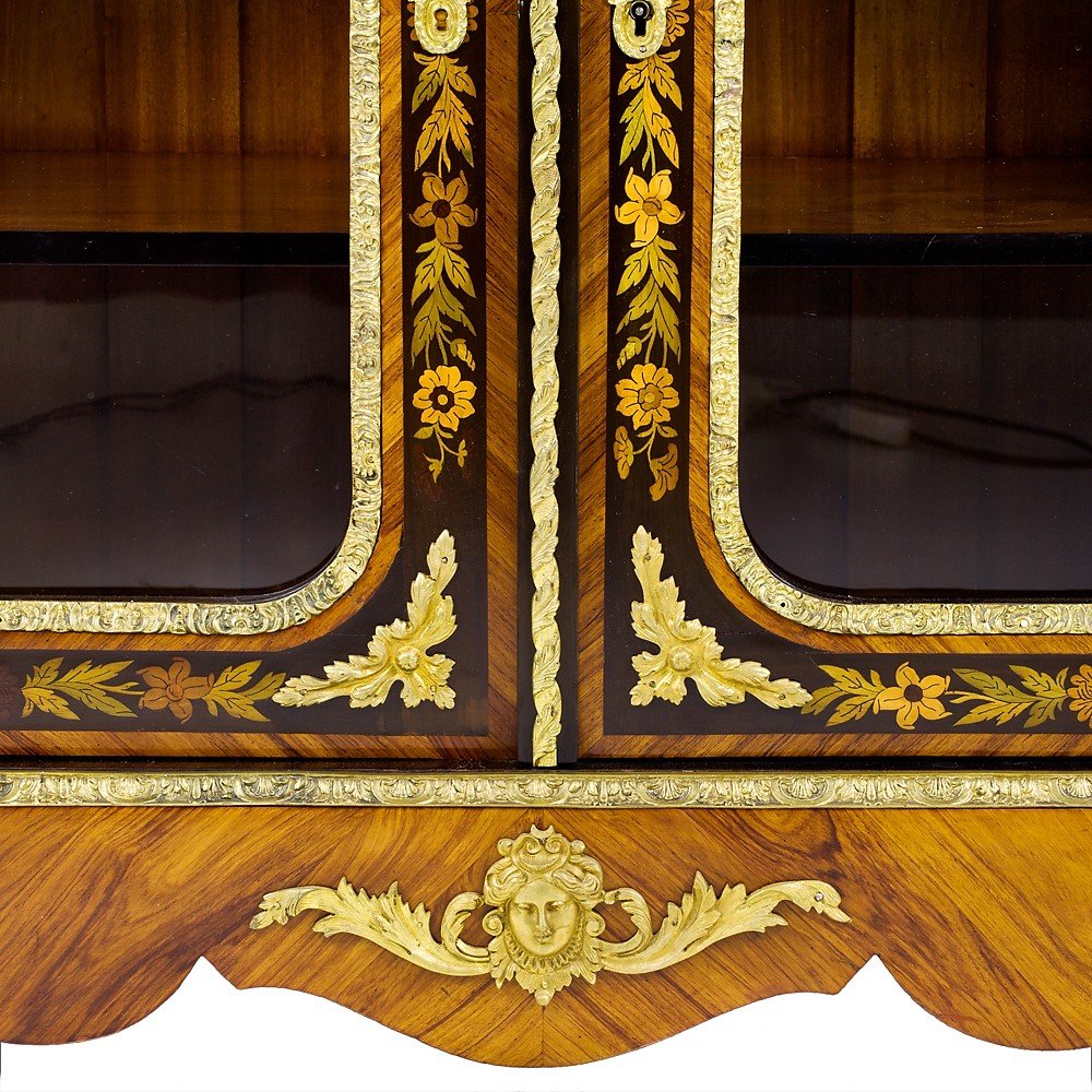 French Inlaid Sideboard-photo-3
