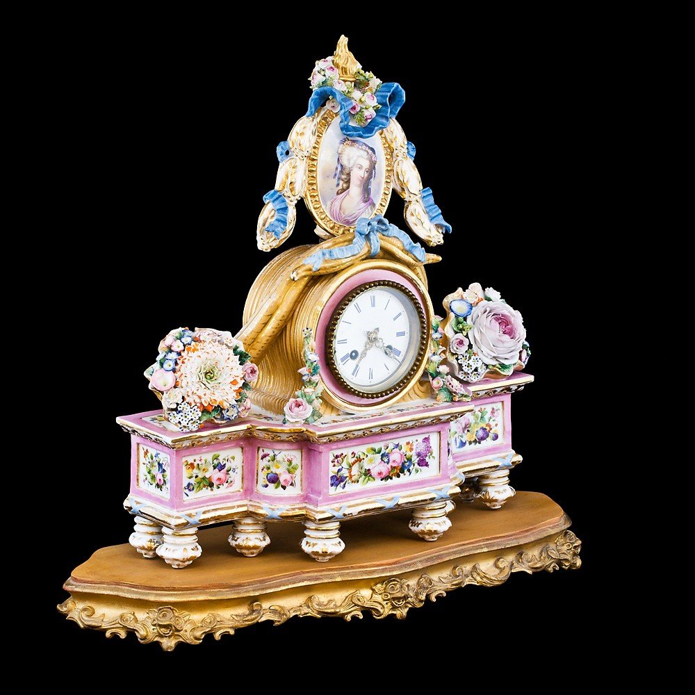 Sevres Porcelain Clock-photo-2