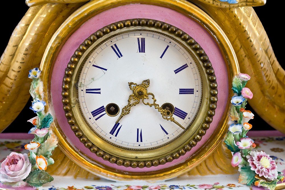 Sevres Porcelain Clock-photo-4