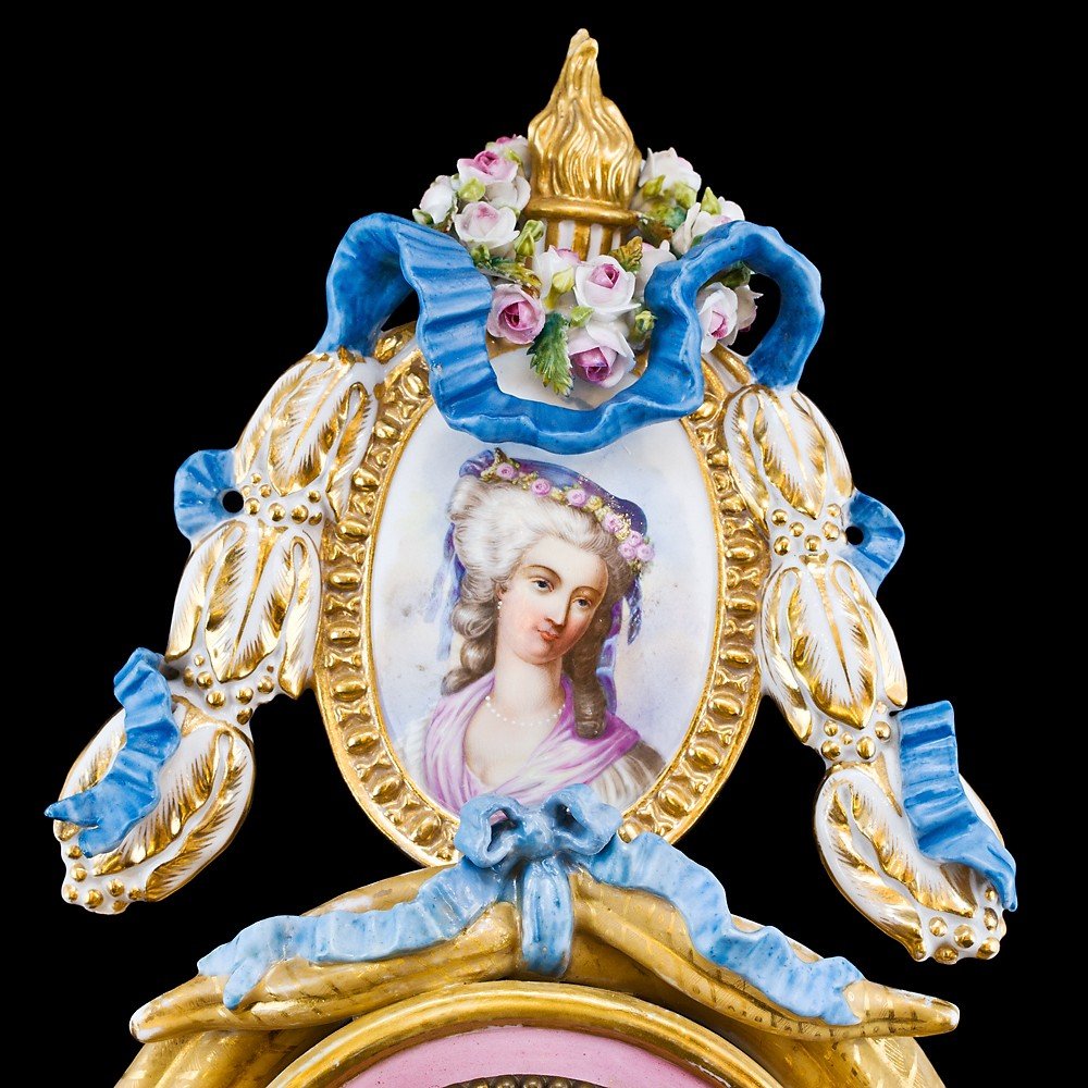 Sevres Porcelain Clock-photo-2