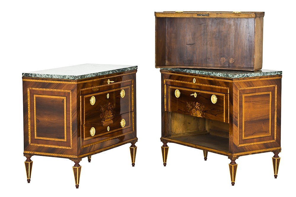 Pair Of Maggiolini School Dressers-photo-4