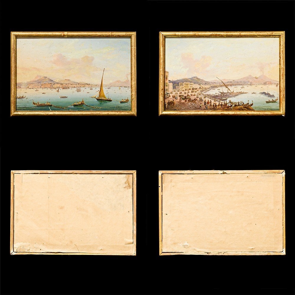 Pair Of Paintings On Rice Paper – Salvatore Candido