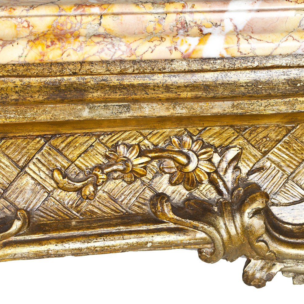 Paire De Consoles Louis XV Naples-photo-3