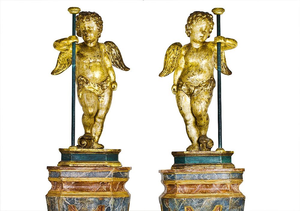 Paire De Putti-photo-2