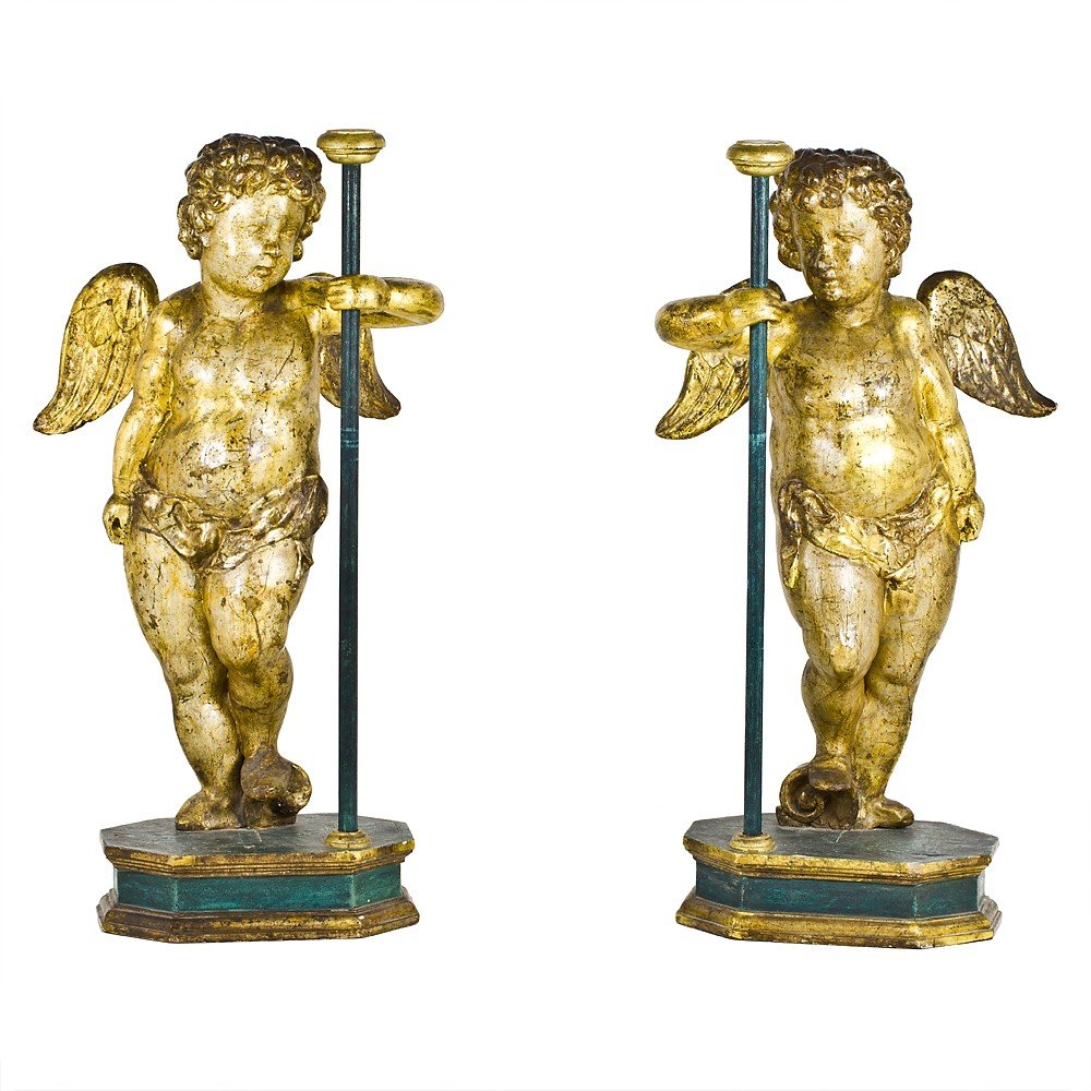 Paire De Putti