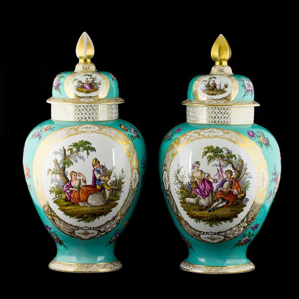 Paire De Vases