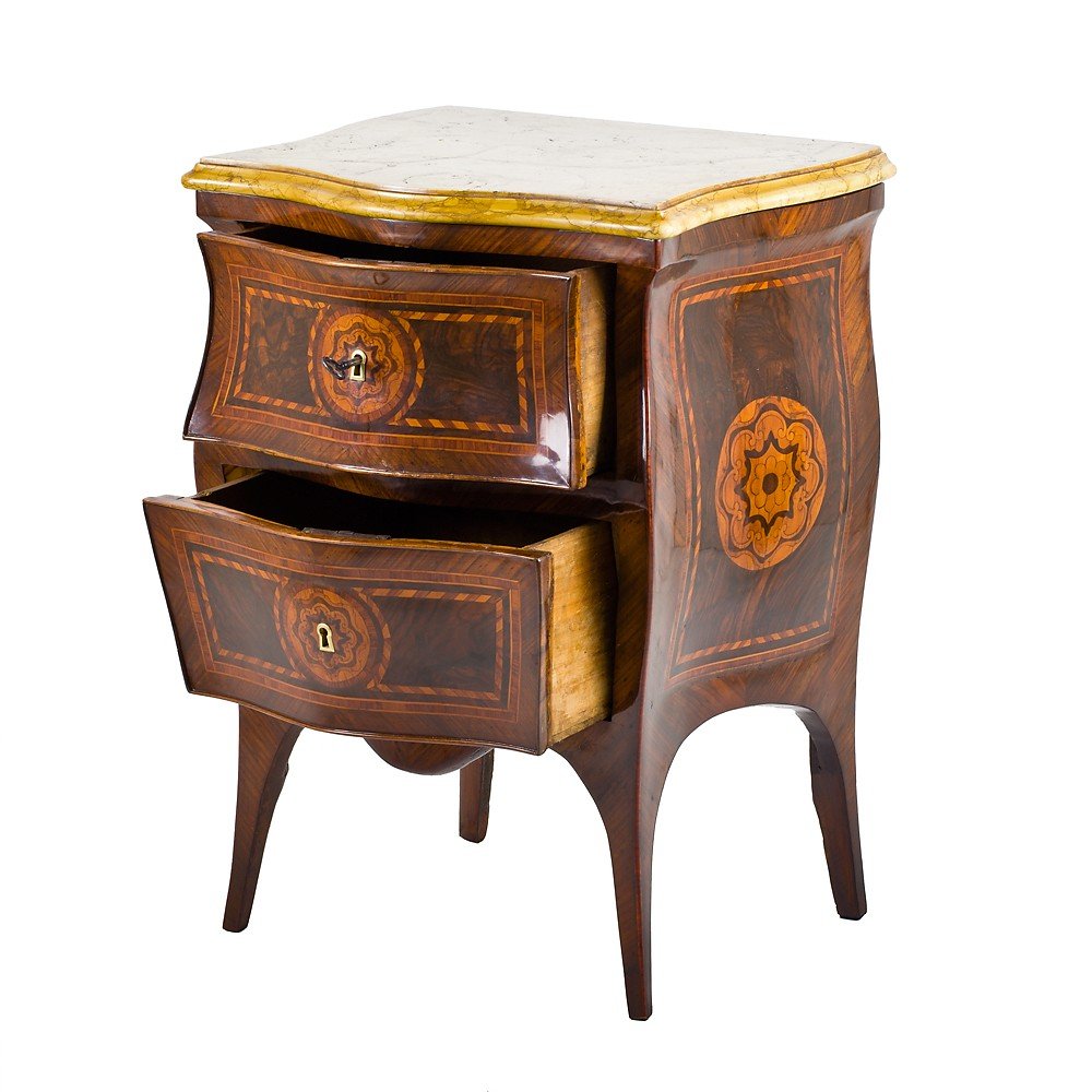 Louis XV Bedside Table Naples-photo-2