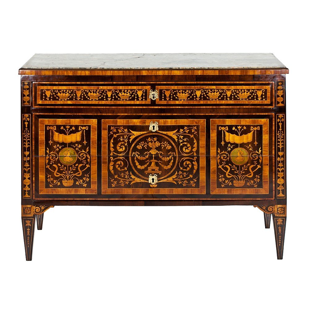 Louis XVI Chest Of Drawers-photo-2