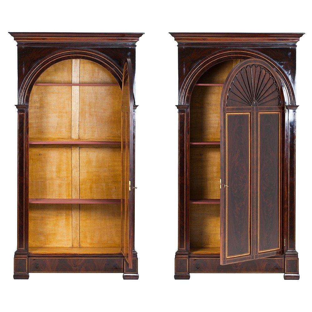 Pair Of Neapolitan Bookcases-photo-1