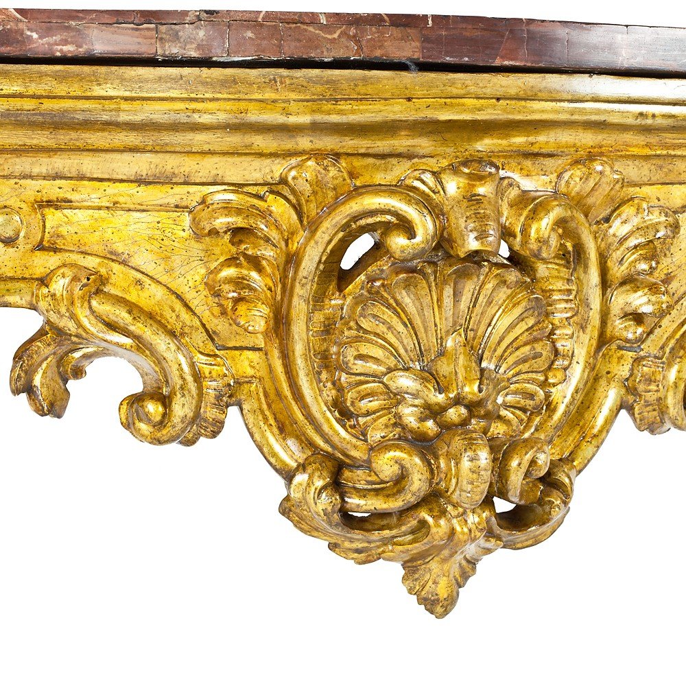 Console Louis XV Napolitaine-photo-4