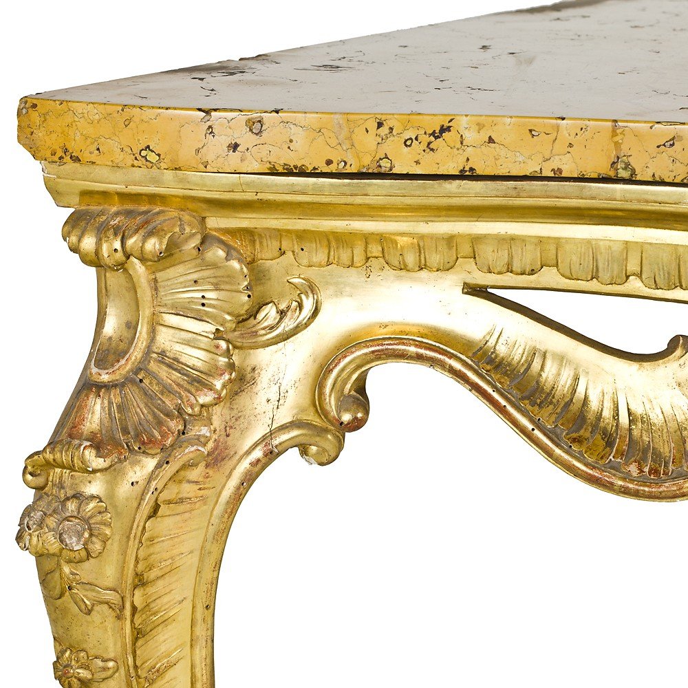 Console Louis XV Avec Miroir-photo-2