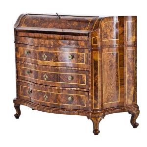 Veronese Walnut Drop-leaf Cabinet