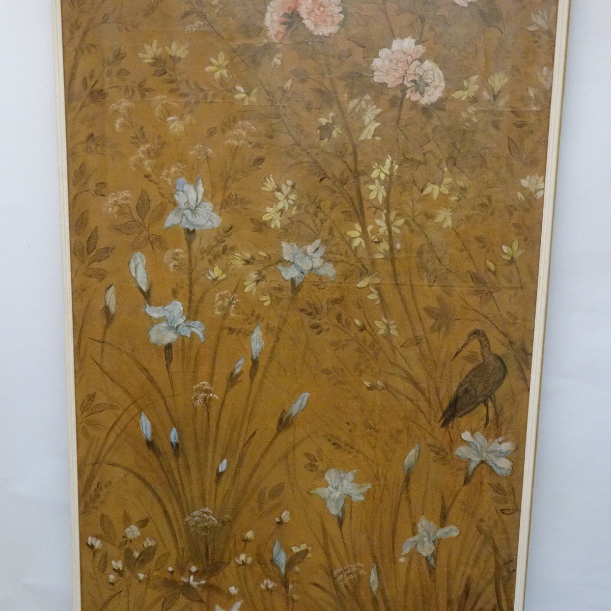 Pair Of 18th Century Wallpaper Panels-photo-3