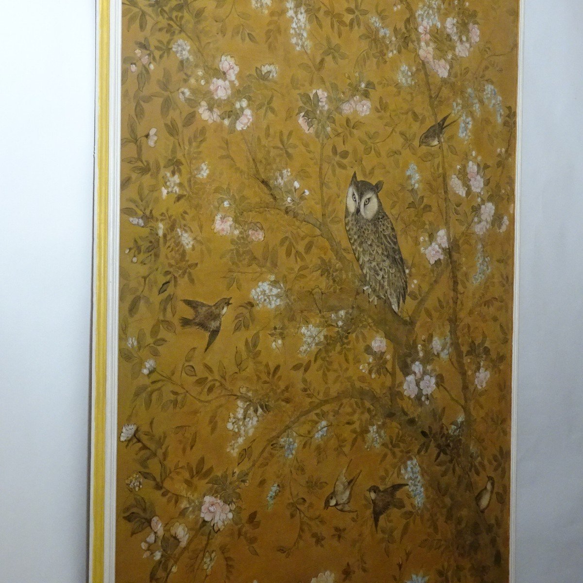 Pair Of 18th Century Wallpaper Panels-photo-2