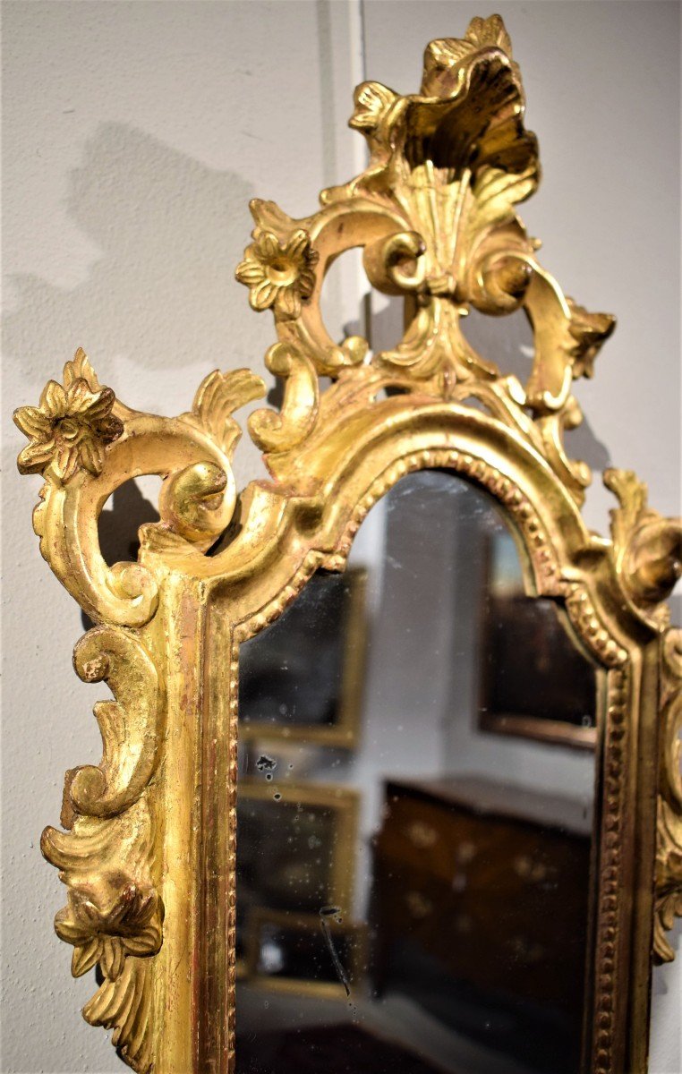 Paire de Miroirs Louis XV  - Venise, XVIIIème-photo-2