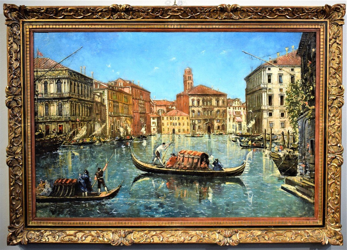 Venise, Le Grand Canal - Lucia Ponga (1887-1966) 