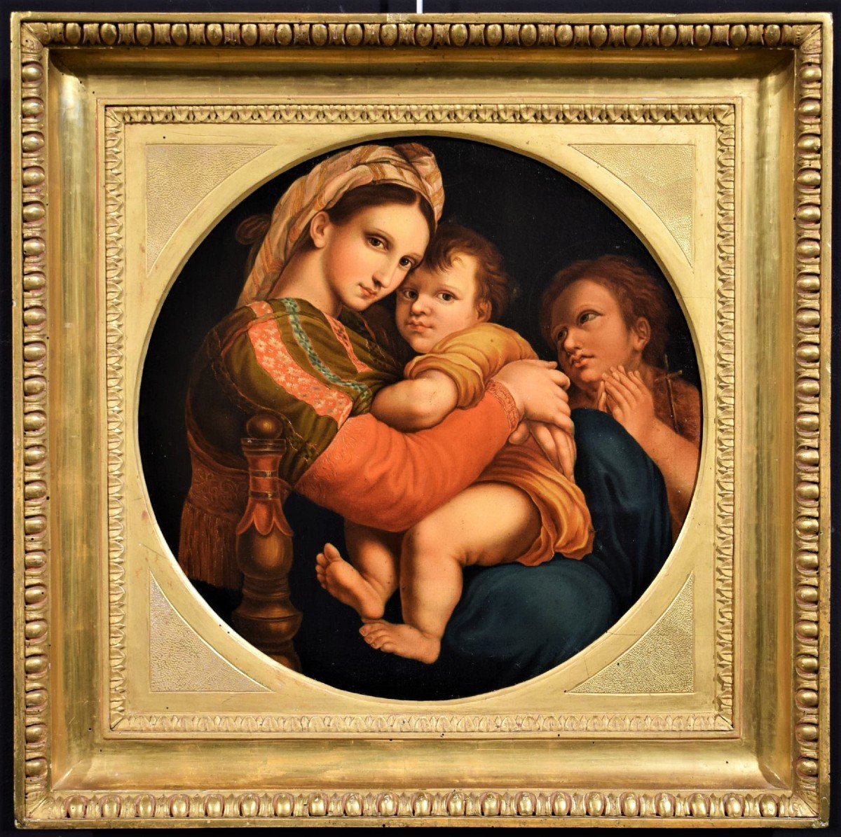 Madonna Of The Chair   By Raphael-photo-1