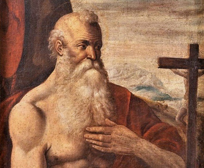 Saint Jerome - Venetian School Of The 16th Century-photo-1