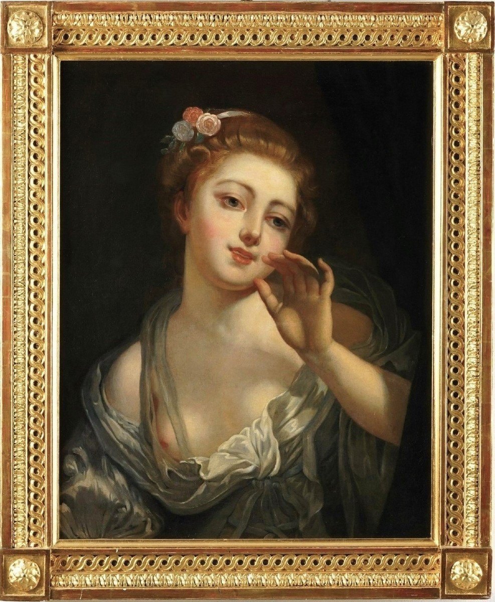 Allégorie de la séduction - JEANNE-PHILIBERTE LEDOUX (Paris, 1767-1840)