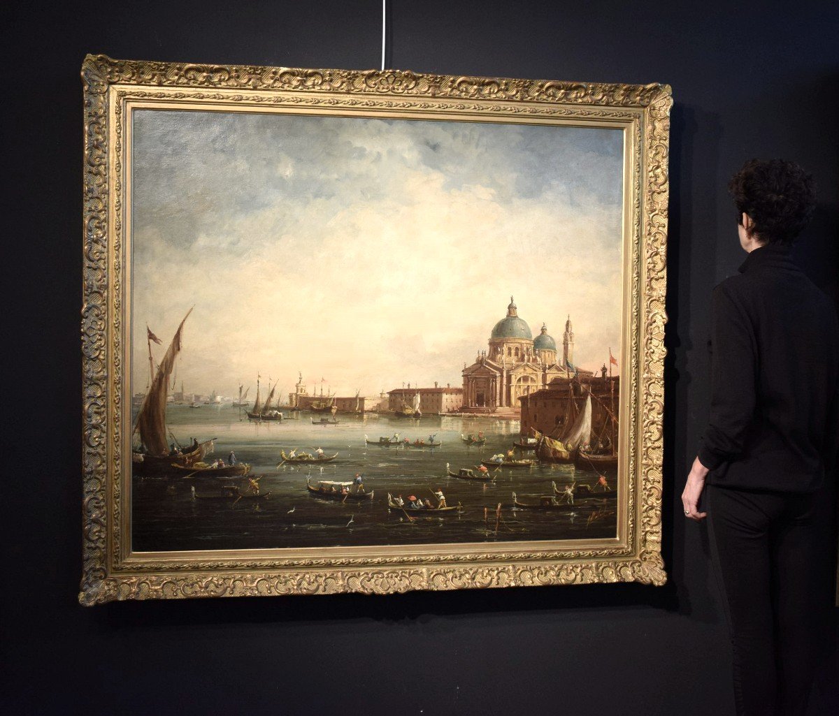 Venise, Vue panoramique sur le Grand Canal - fin du XIXe siècle