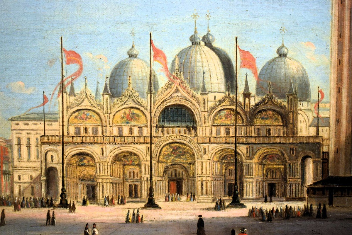 Venice, View Of Piazza San Marco -  Canaletto (venice, 1697–1768) Circle-photo-4