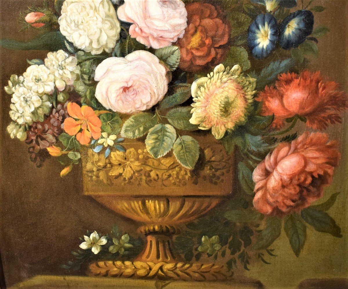 Still Life Of Fleurs  - Jean-louis Prévost (nointel 1760 - Paris 1810)-photo-4