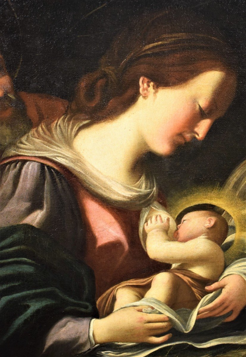 Nativité - atelier de Gerrit van Honthorst (Utrecht 1592-1656)-photo-6