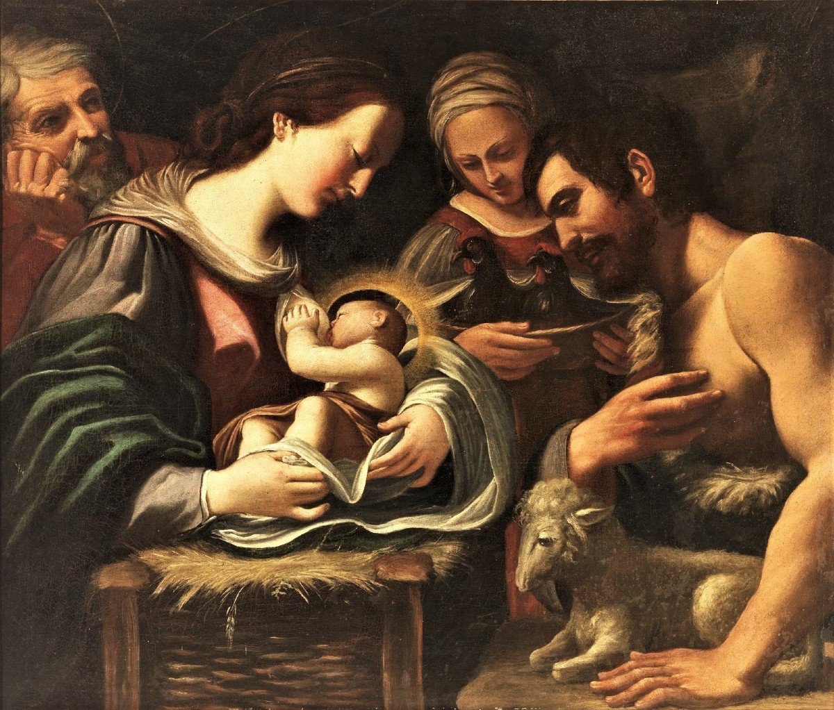 Nativité - atelier de Gerrit van Honthorst (Utrecht 1592-1656)