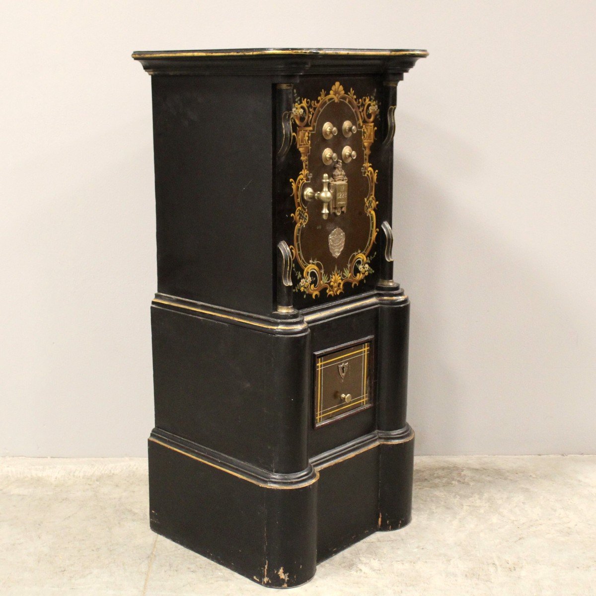 Antique Safe Strongbox - 19th-photo-3