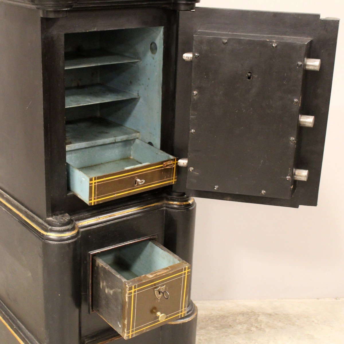 Antique Safe Strongbox - 19th-photo-2