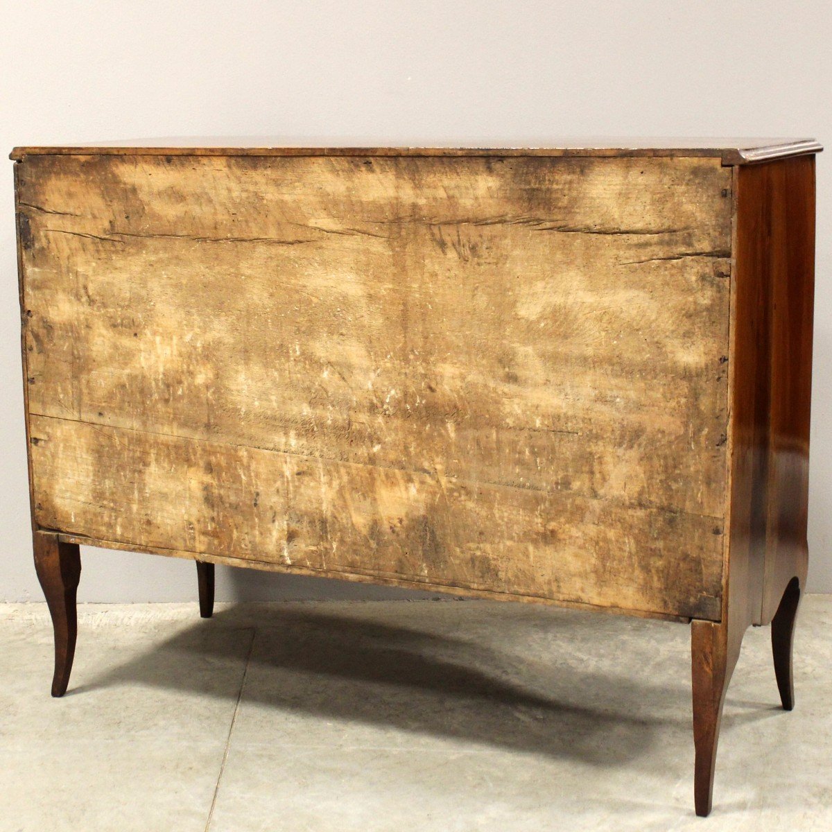 Antique Louis XV Chest Of Drawers In Walnut - Italy 18th-photo-8
