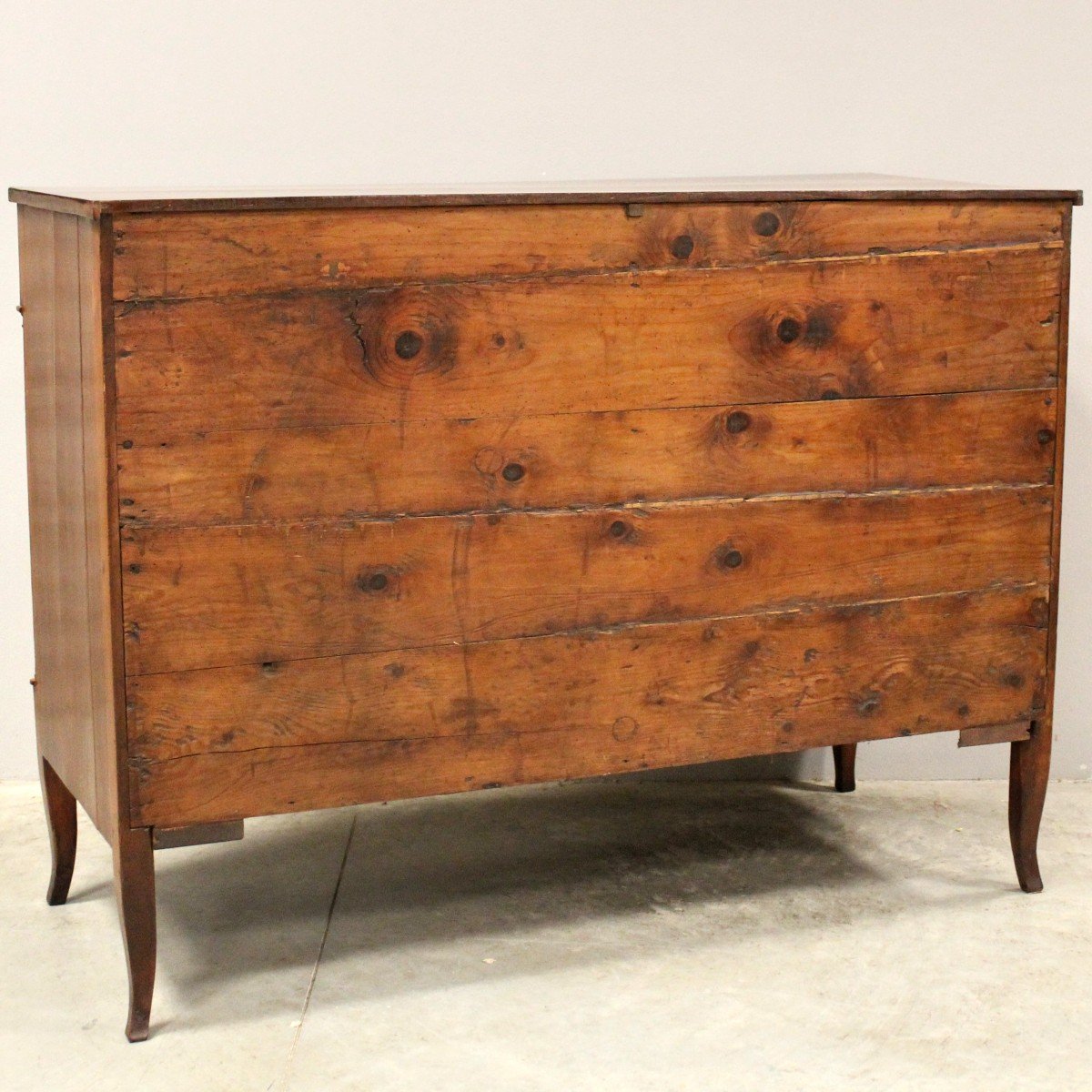 Antique Directoire Chest Of Drawers In Cherrywood - Italy 18th-photo-6