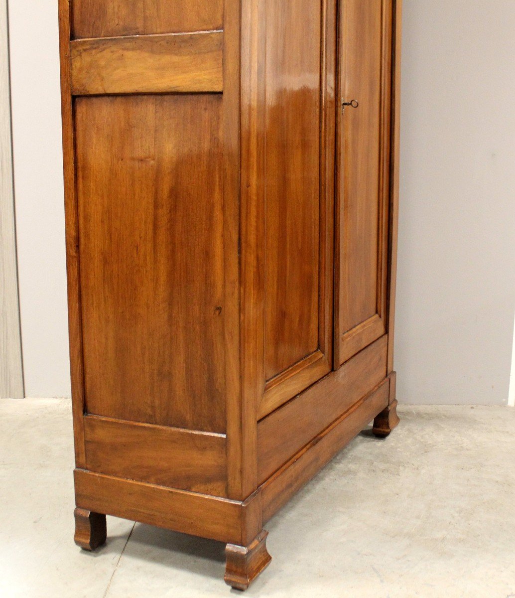 Ancien armoire buffet d'époque Louis Philippe en noyer - 19ème-photo-3