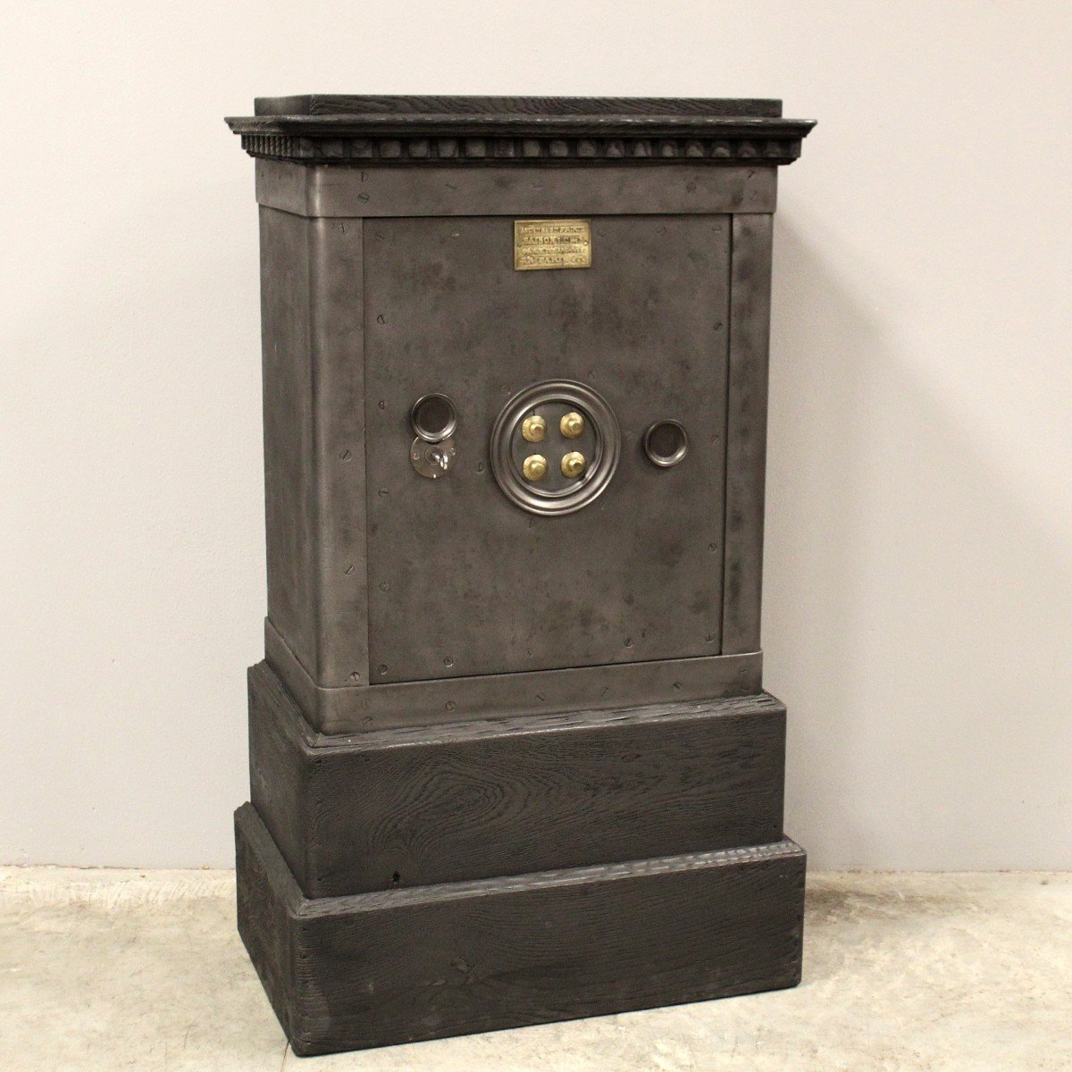 Antique Safe Strongbox-photo-3