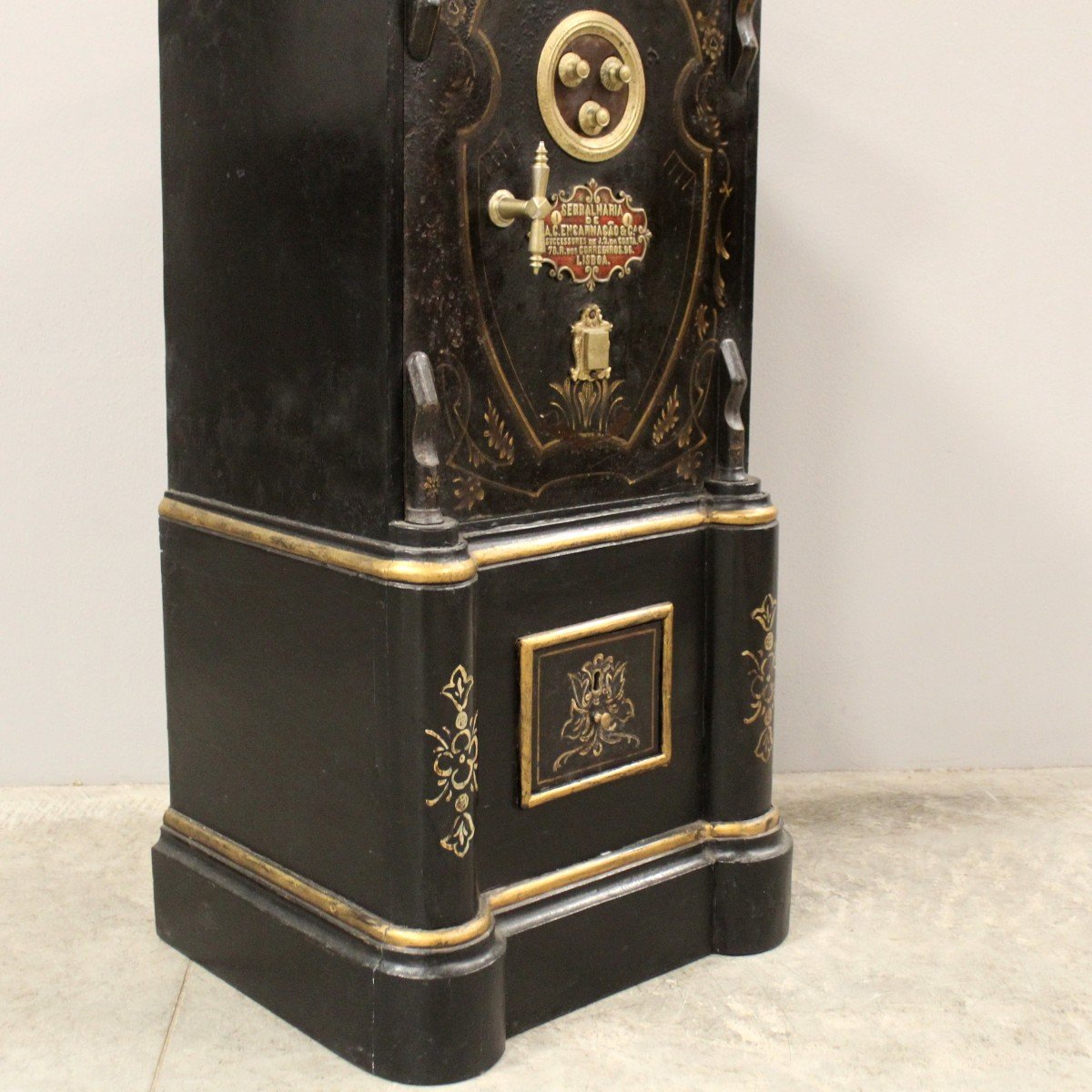 Antique Safe Strongbox - 19th-photo-5