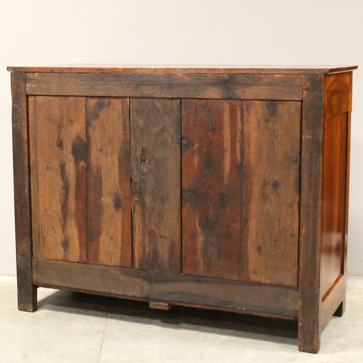 Antique Restoration Sideboard Dresser Cabinet Cupboard Buffet In Walnut – 19th-photo-8