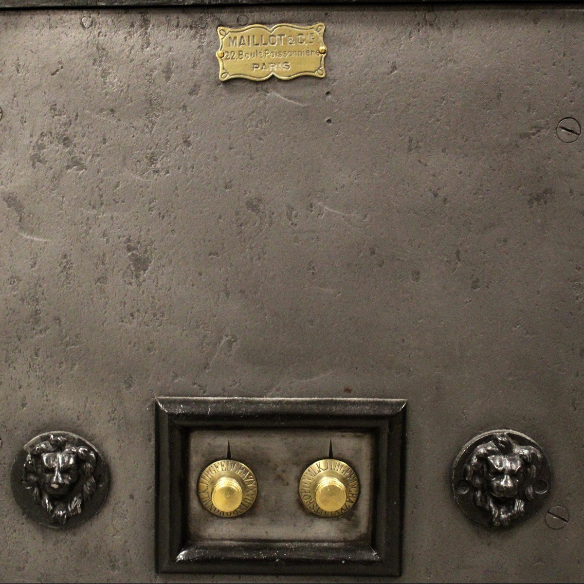 Antique Safe Strongbox-photo-4