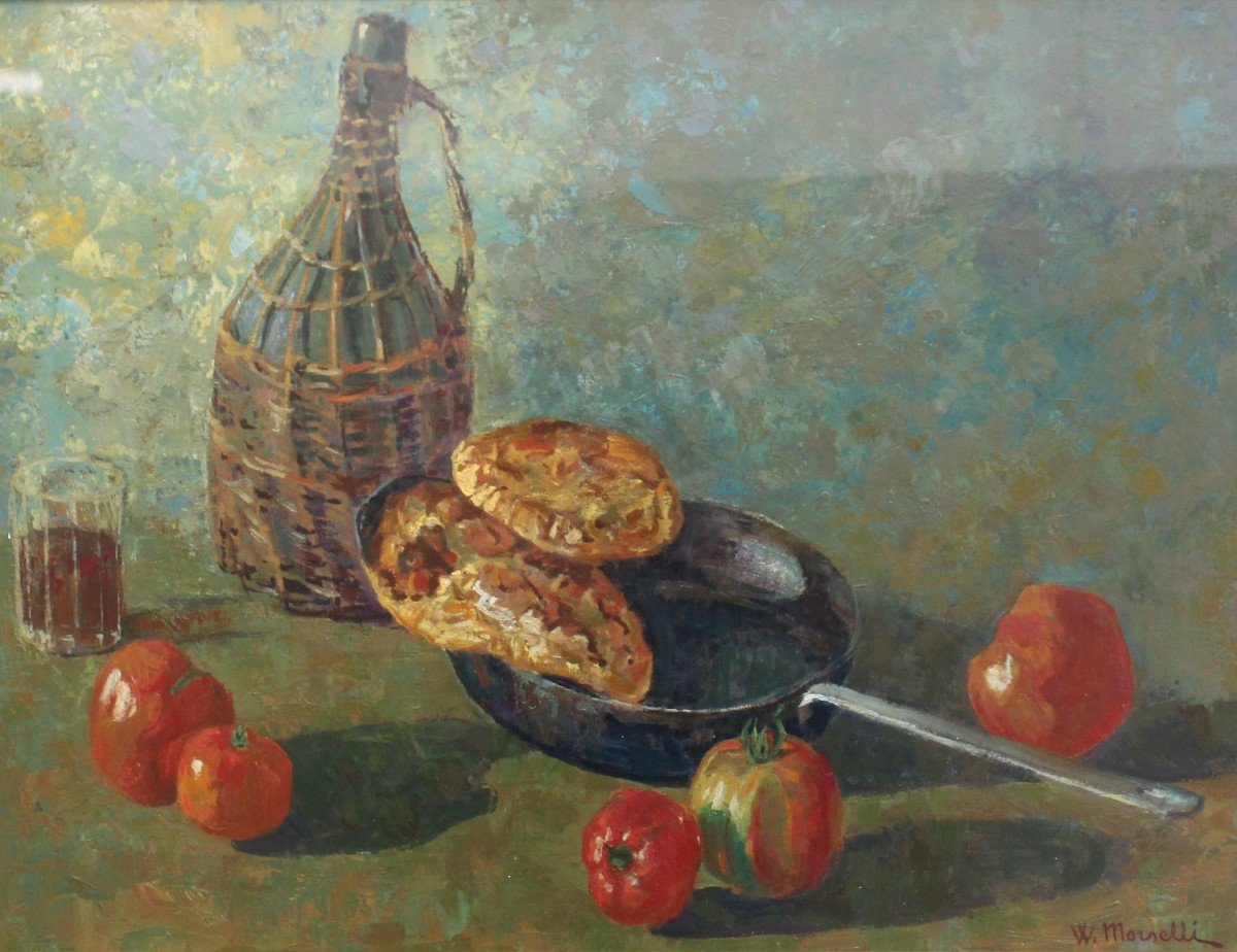 Oil Painting - Still Life - Italy - Walter Morselli-photo-2