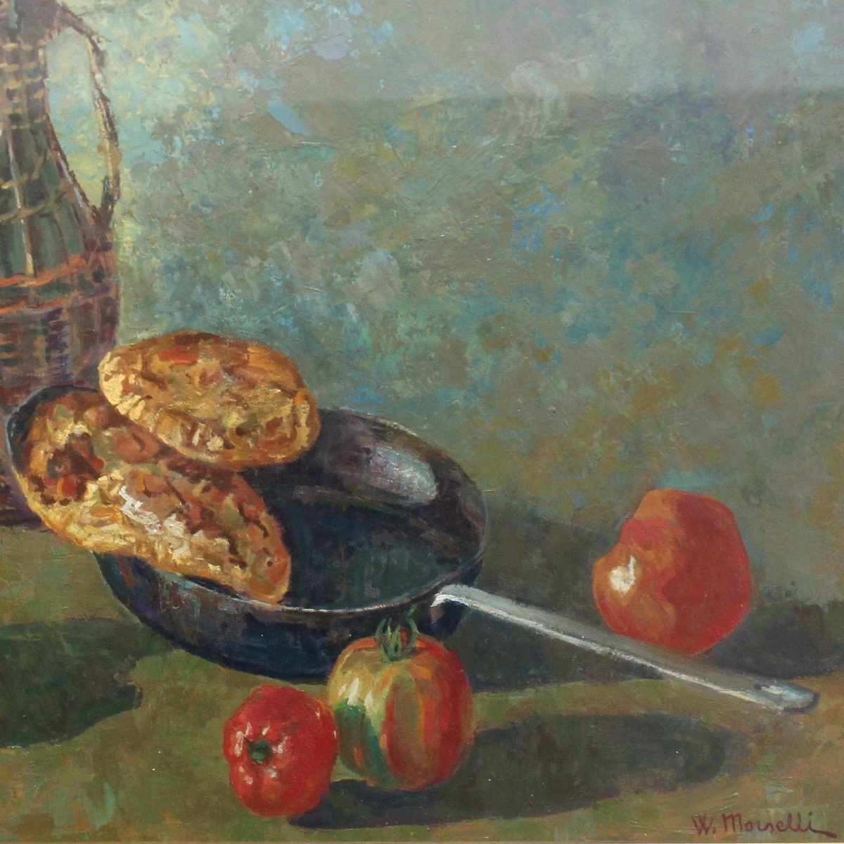 Oil Painting - Still Life - Italy - Walter Morselli-photo-3