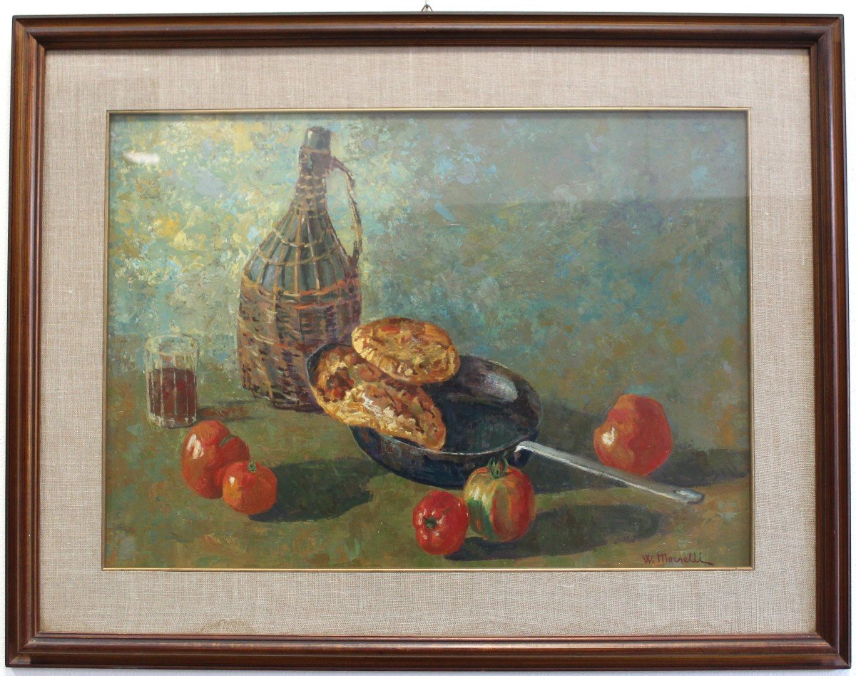 Oil Painting - Still Life - Italy - Walter Morselli