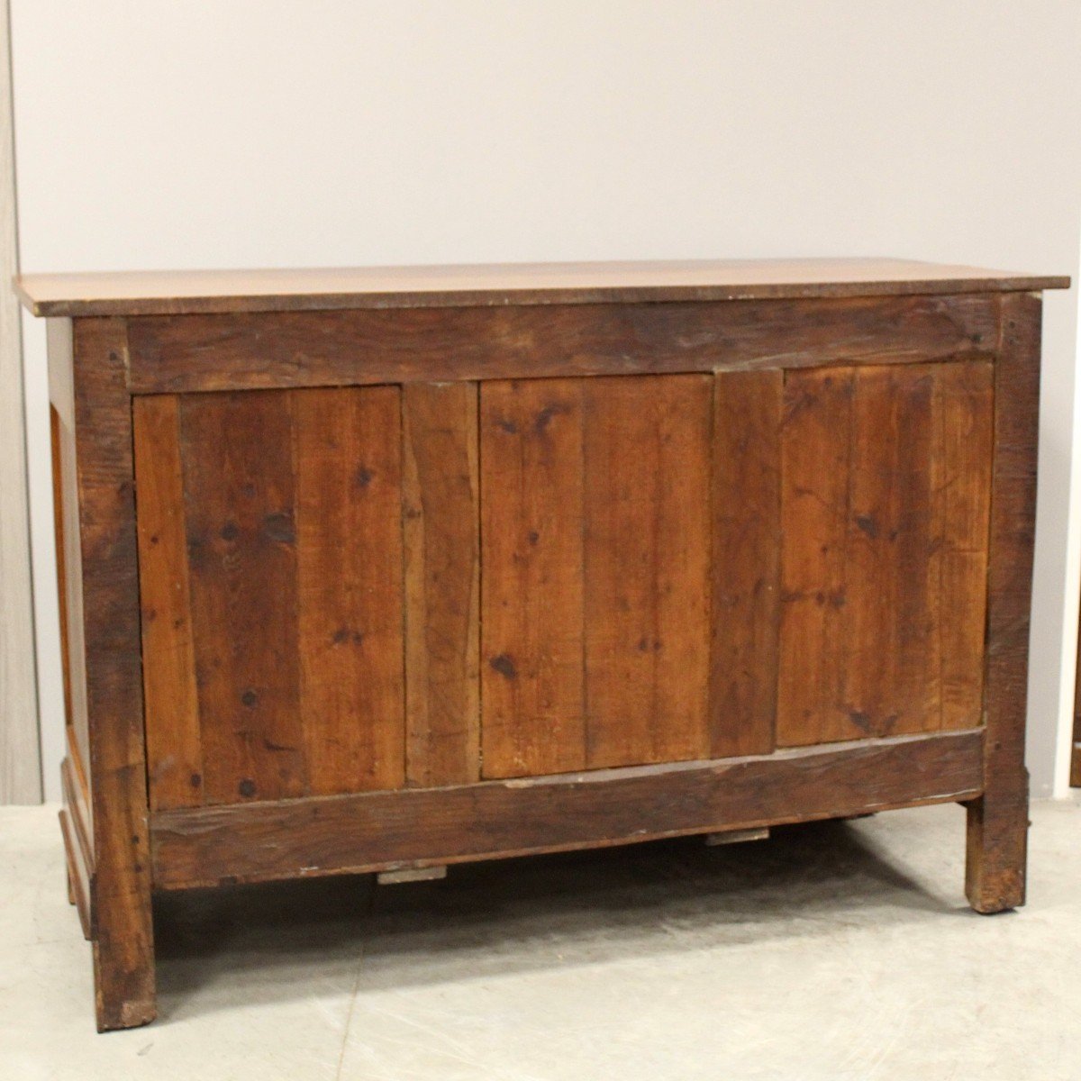 Antique Louis Philippe Sideboard Dresser Cabinet Cupboard Buffet In Walnut – 19th-photo-6