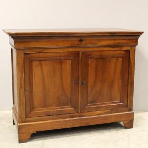 Antique Louis Philippe Sideboard Dresser Cabinet Cupboard Buffet In Walnut – 19th