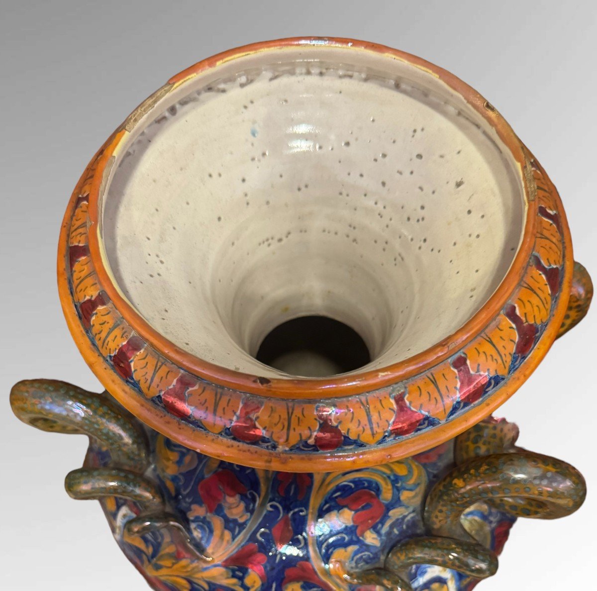 Gualdo Tadino - Luster Ceramic Vase-photo-2
