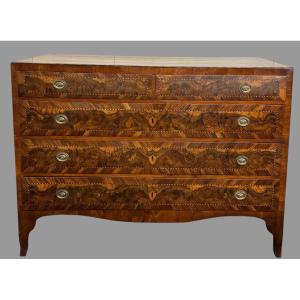 Louis XVI Inlaid Chest Of Drawers