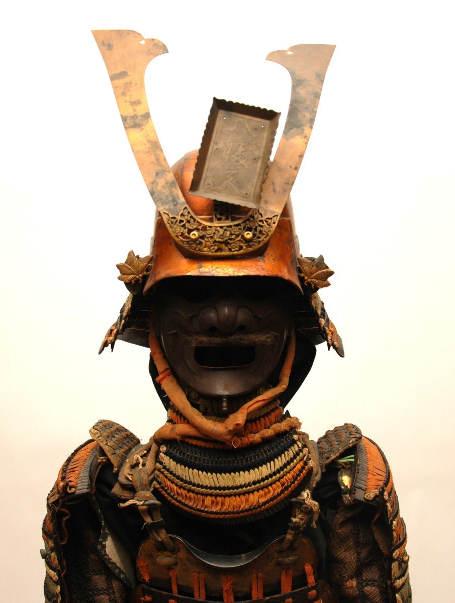 Armure De Samouraï Japonais XIXe Siècle-photo-2