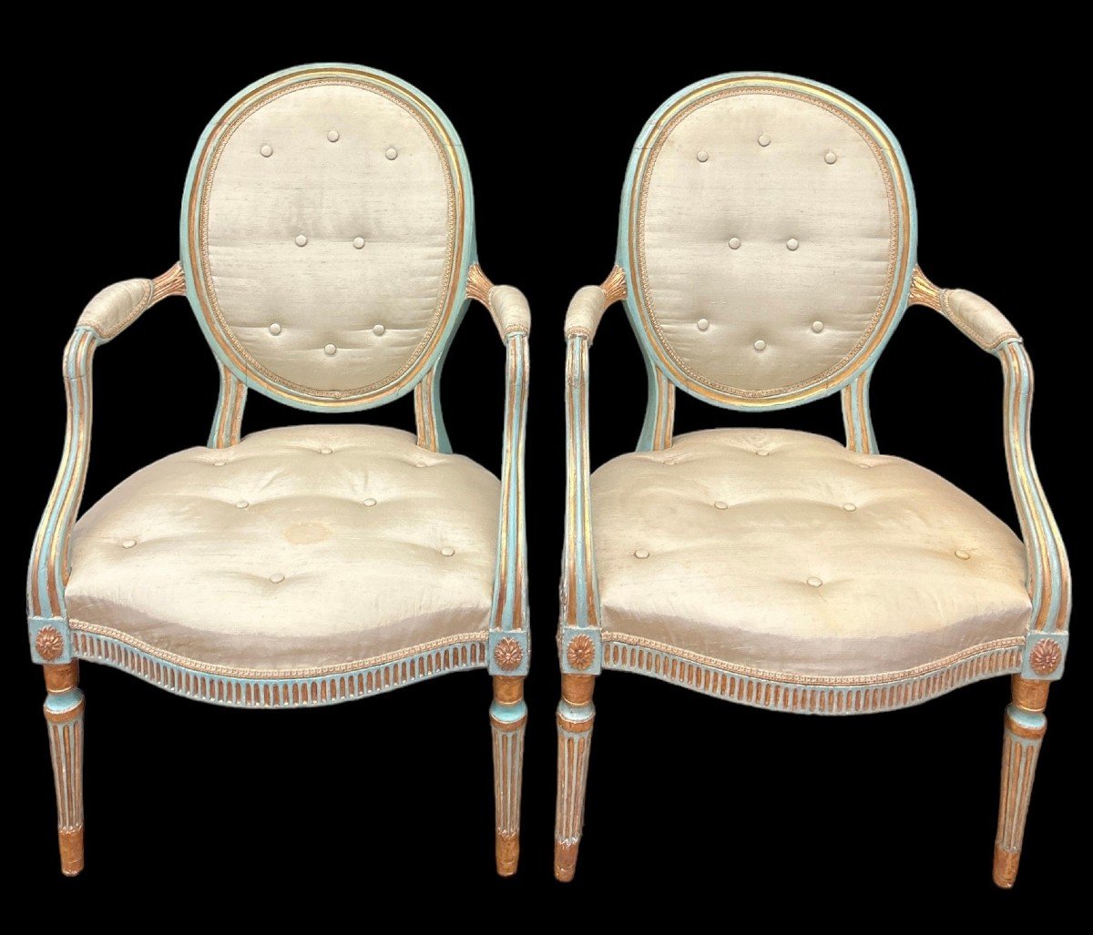 Paire De Fauteuils