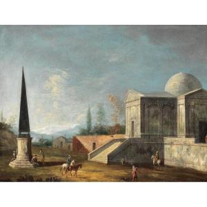 Apollonio Domenichini Ex-master Of Views Of The Langmatt Foundation